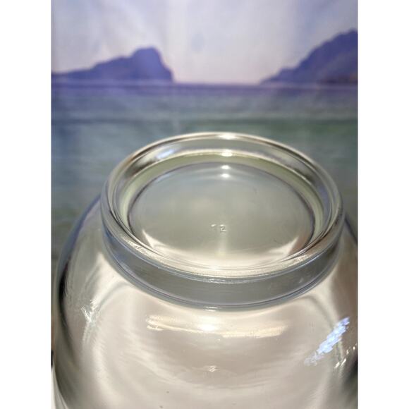 Vintage  Glass Borosil Microwave Oven Mixing Bowl 7" - Picture 3 of 5